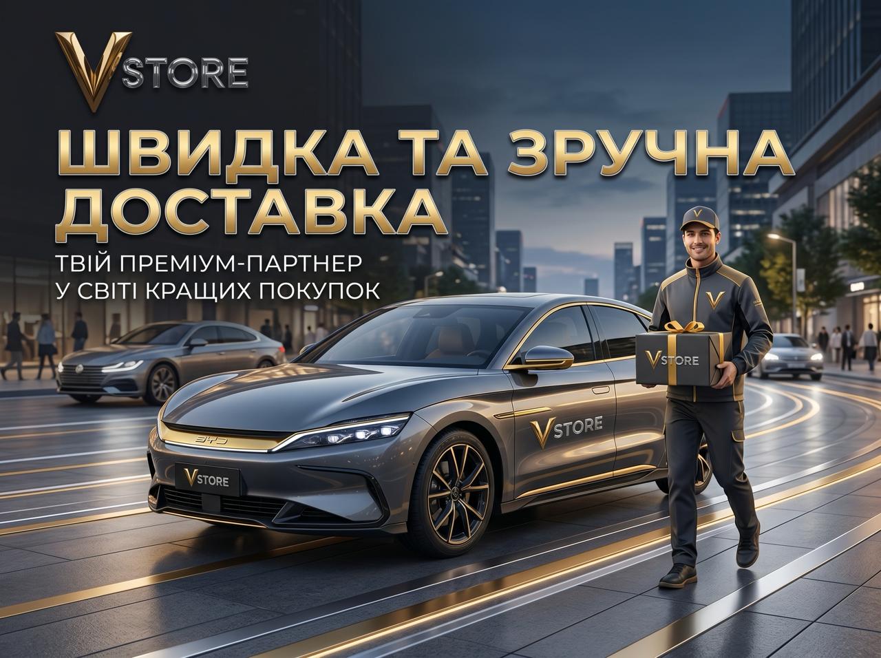 Доставка Vstore по Вінниці та Україні